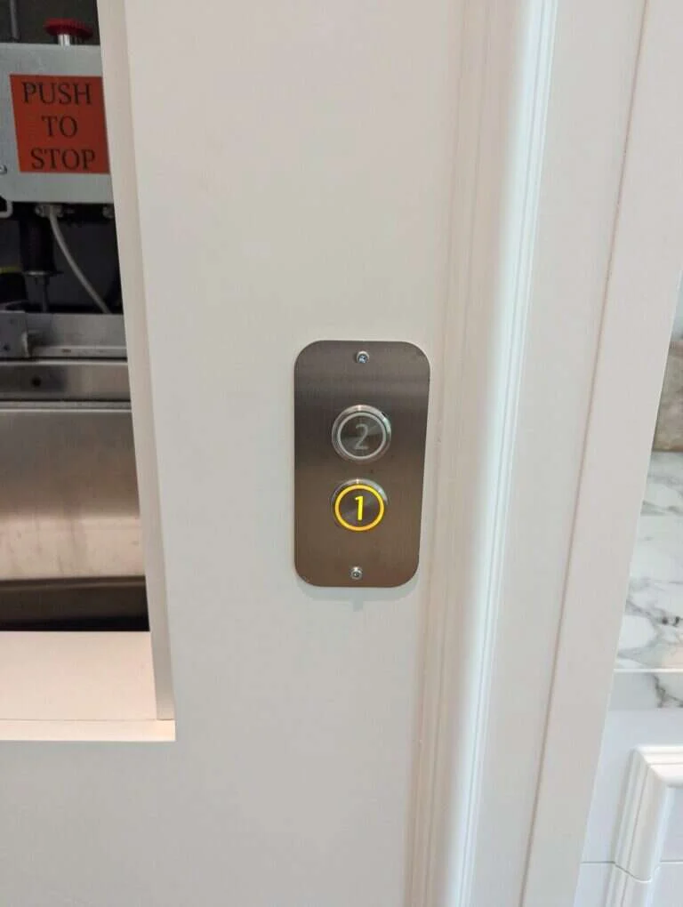 Home Dumbwaiter push buttons