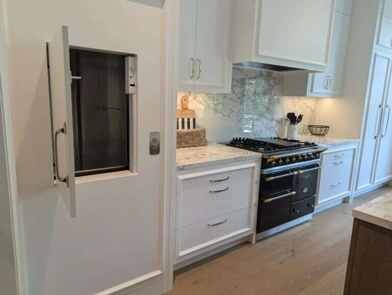 Residential Dumbwaiter installed in a Toronto home